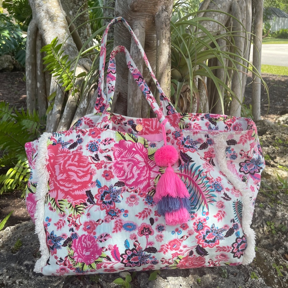 Boho Rose Tote - Picture 3 of 4